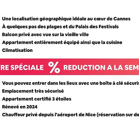 Grand Studio Cannes Centre Zewnętrze zdjęcie