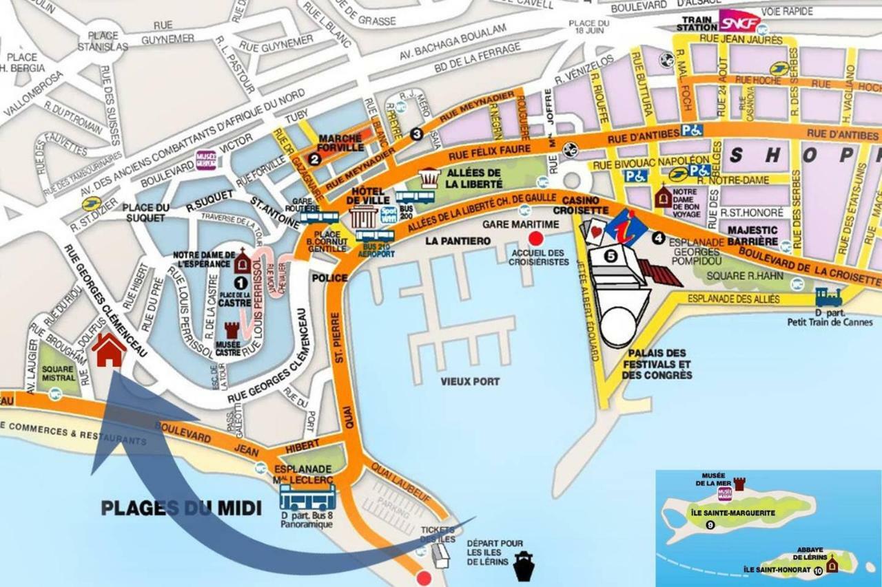Grand Studio Cannes Centre Zewnętrze zdjęcie